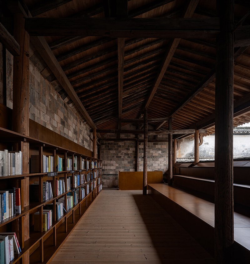 atelier guo inserts cinema into an ancestral hall in china without touching its past - 10