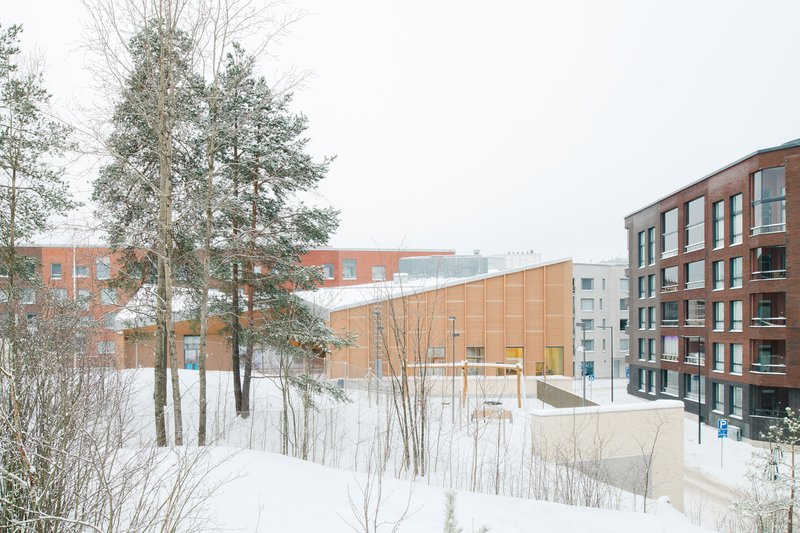 Postiljooni Daycare Center / Verstas Architects - Concrete