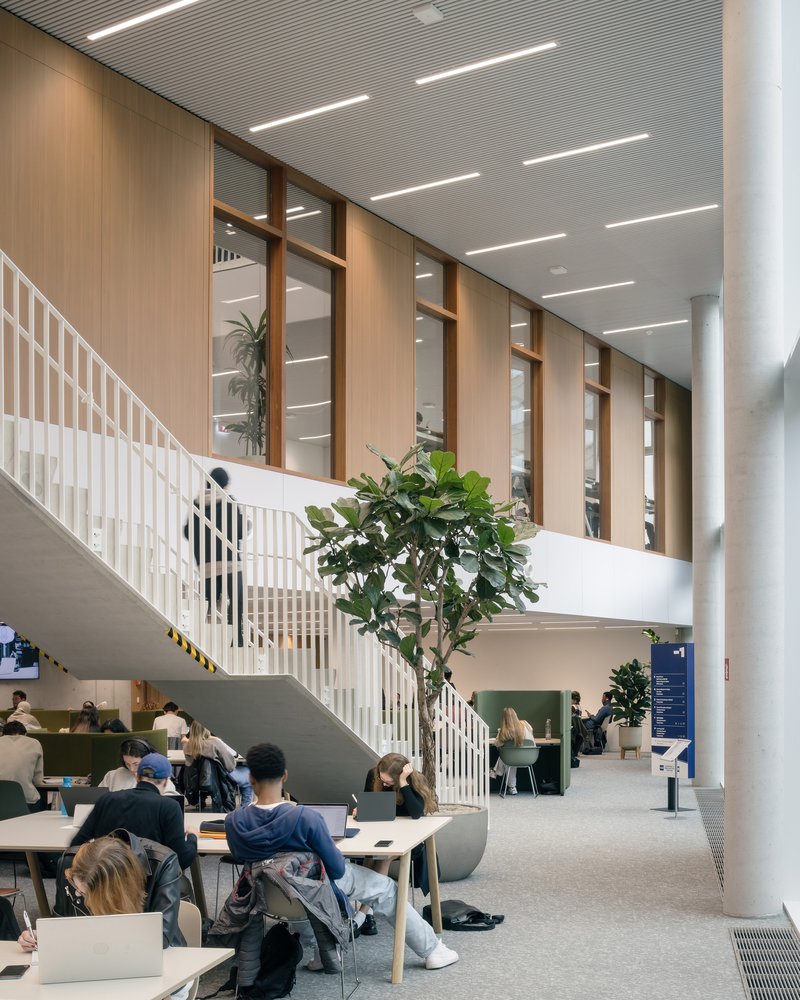 Learning and Innovation Center / evr-Architecten - Interior Photography, Chair