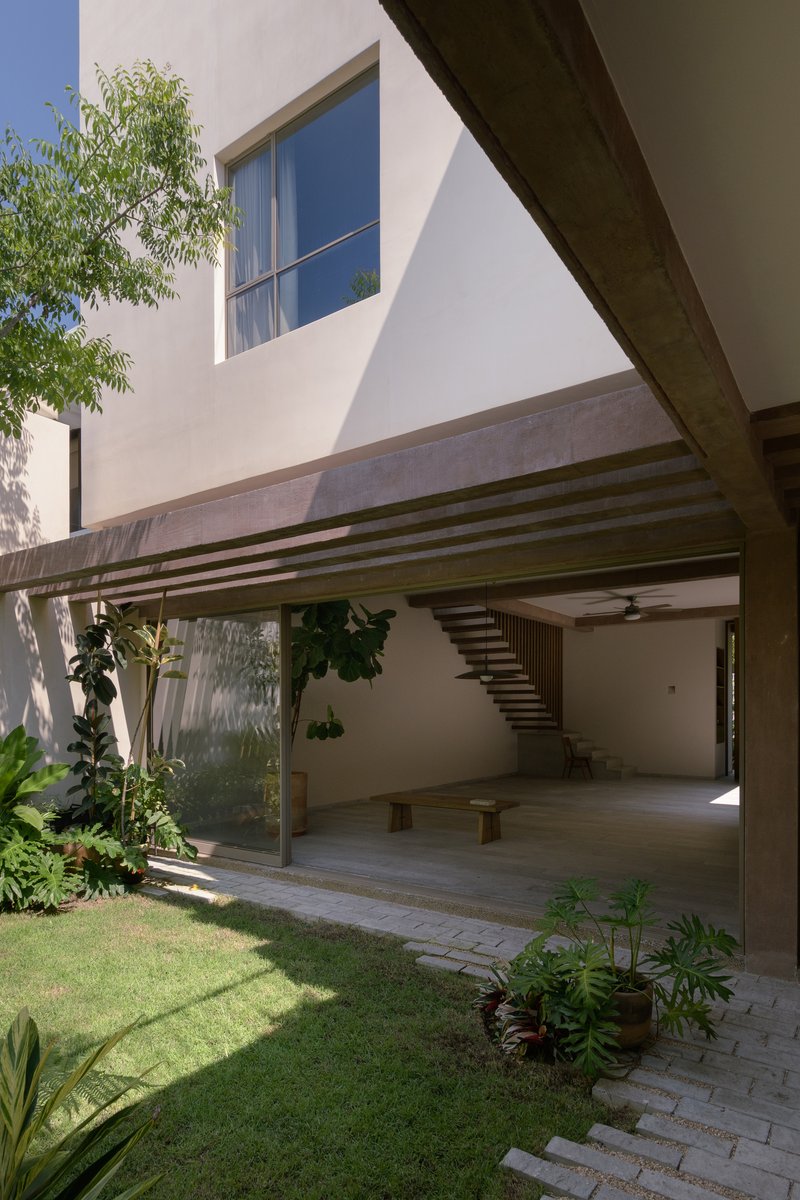 Casa Paseo de la Cantera / Antumbra estudio - Fotografia de Interiores, Concreto, Balcão, Aido