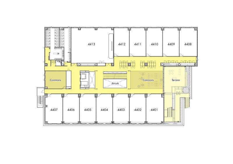 Hannan University Building 4 / Nikken Sekkei - Image 19 of 22