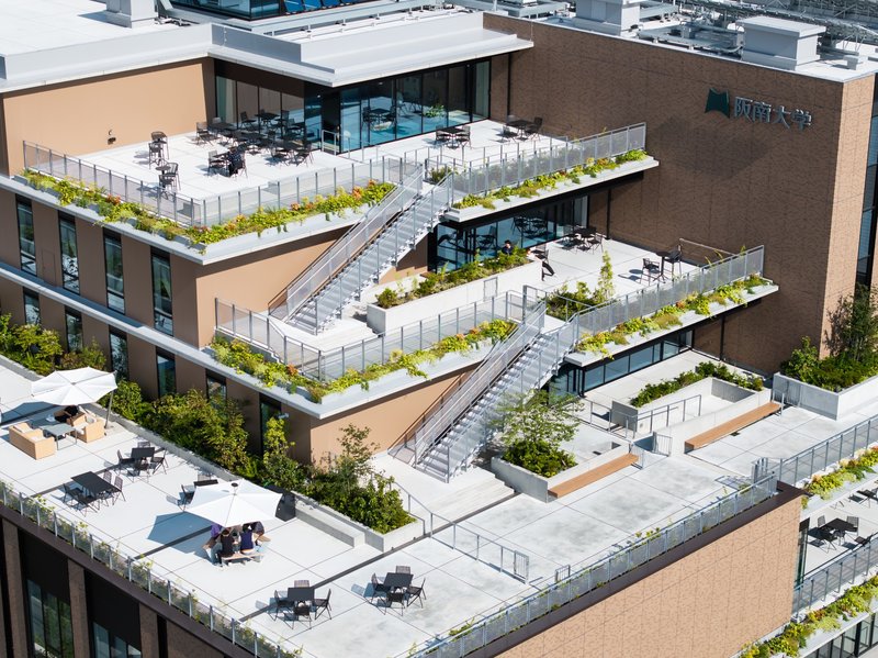 Hannan University Building 4 / Nikken Sekkei - Image 7 of 22