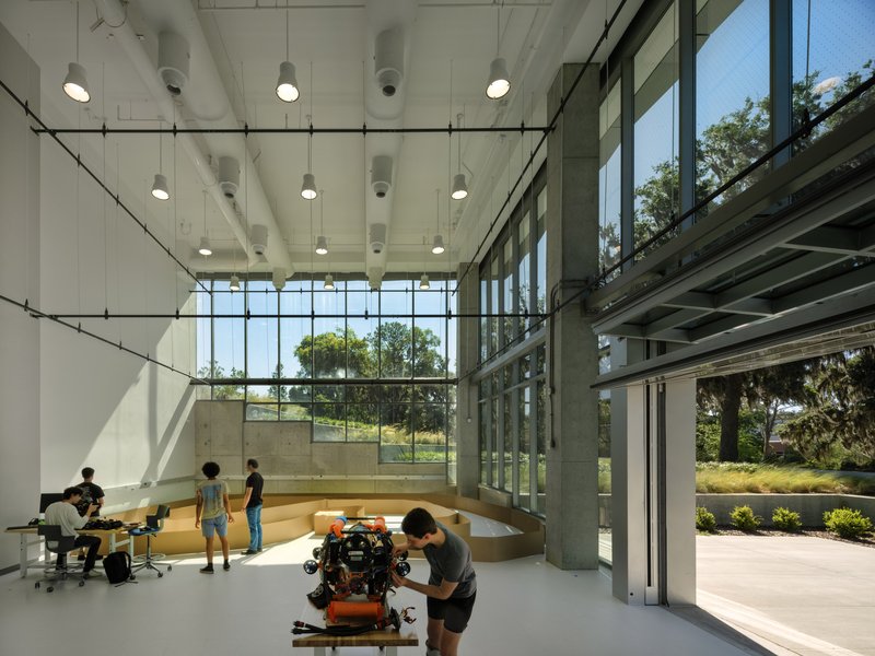 University of Florida - Malachowsky Hall for Data Science and Information Technology / Bohlin Cywinksi Jackson - Interior Photography, Glass