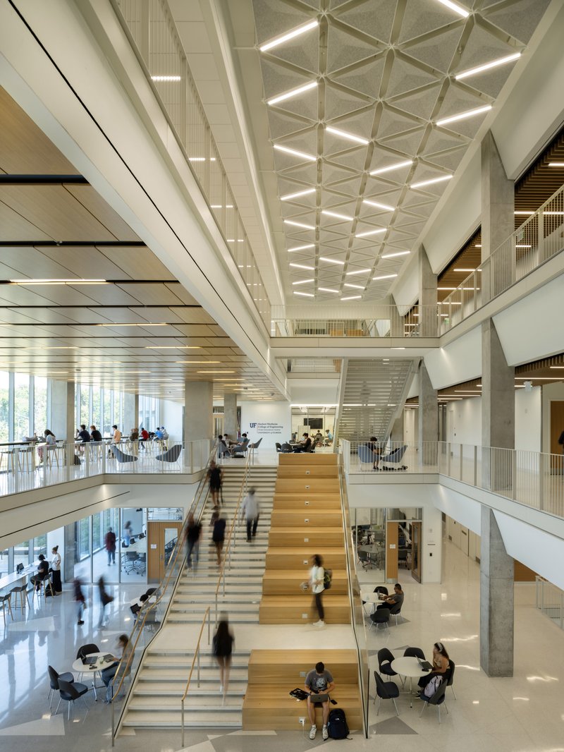 University of Florida - Malachowsky Hall for Data Science and Information Technology / Bohlin Cywinksi Jackson - Interior Photography, Glass