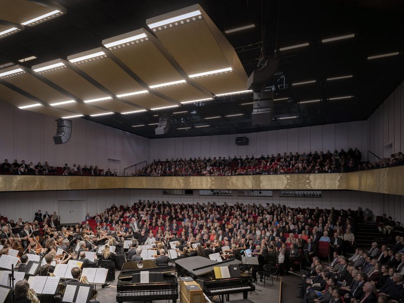 Concert Hall at Kiel Castle Renovation and Conversion / gmp Architects + bbp : architekten - Interior Photography