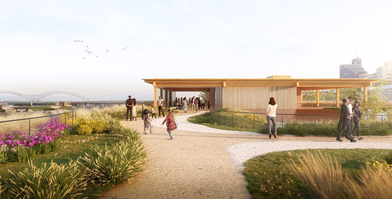 Construction Advances on Herzog & de Meuron’s Timber-Structured Memphis Art Museum Ahead of 2026 Opening - Image 15 of 27