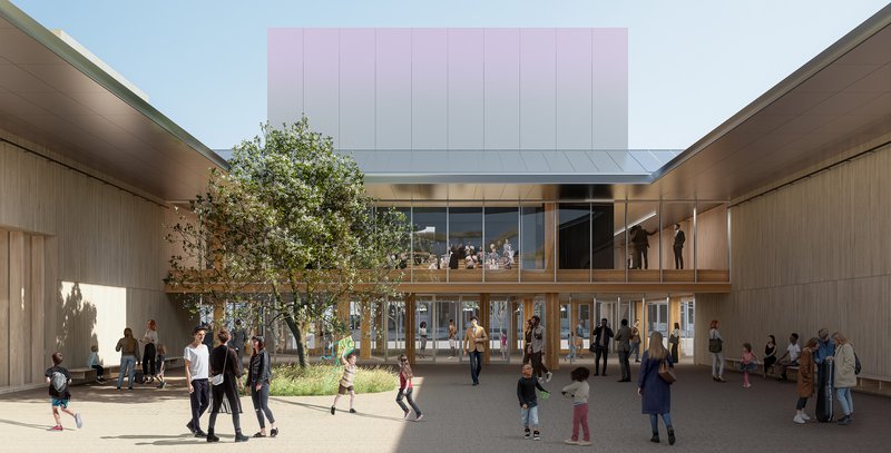 Construction Advances on Herzog & de Meuron’s Timber-Structured Memphis Art Museum Ahead of 2026 Opening - Image 20 of 27